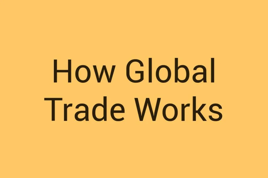how-global-trade-works