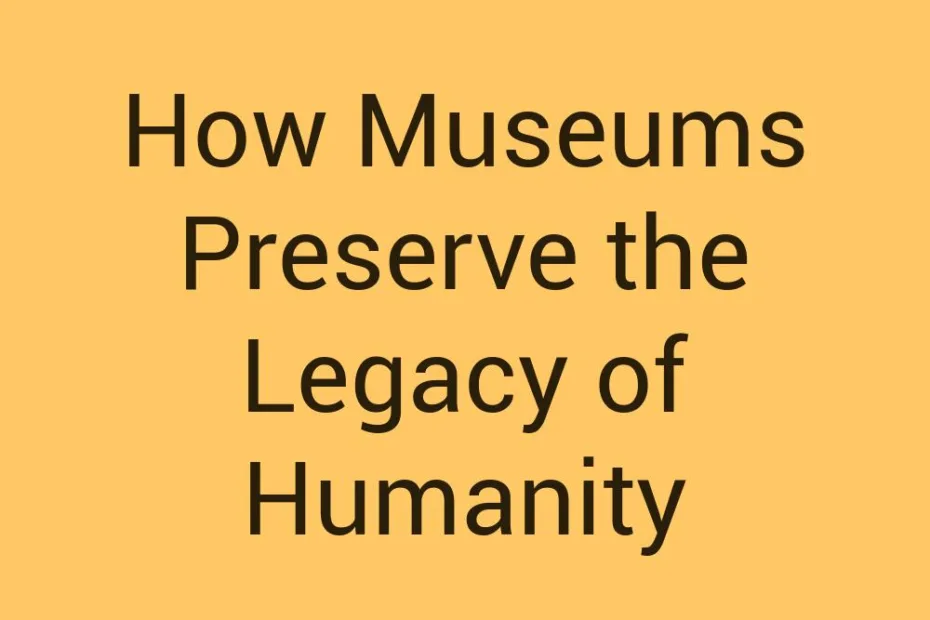 how-museums-preserve-the-legacy-of-humanity