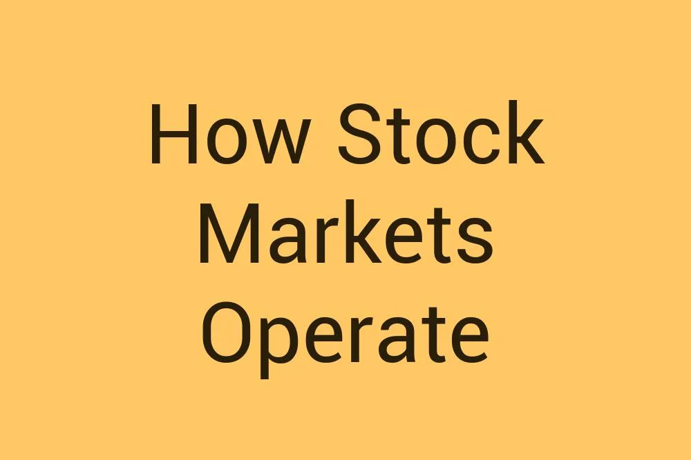 how-stock-markets-operate
