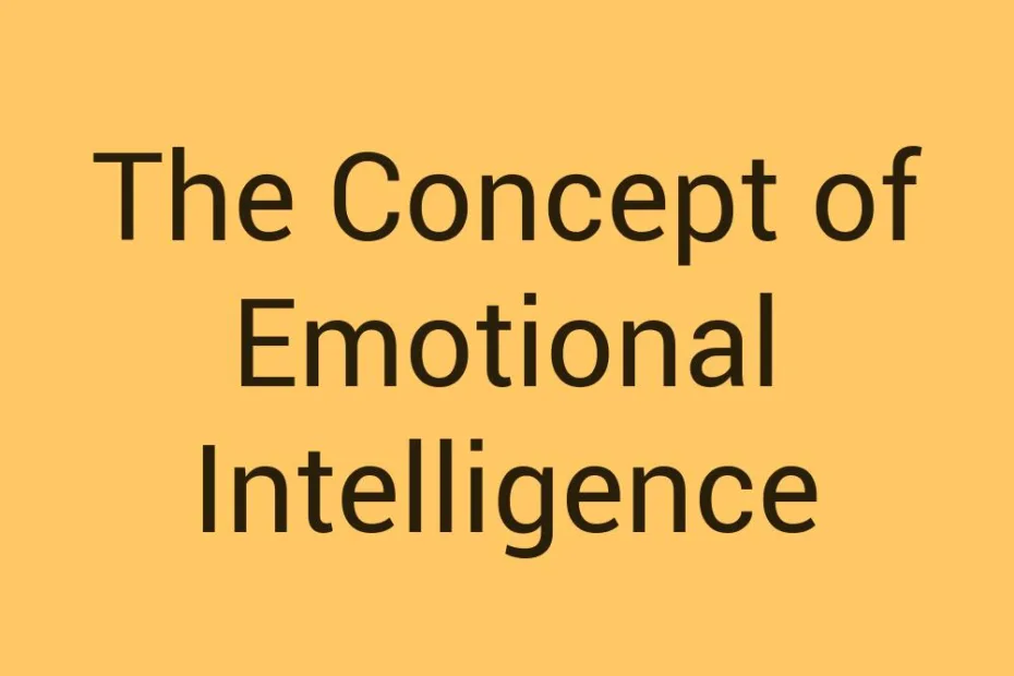 the-concept-of-emotional-intelligence