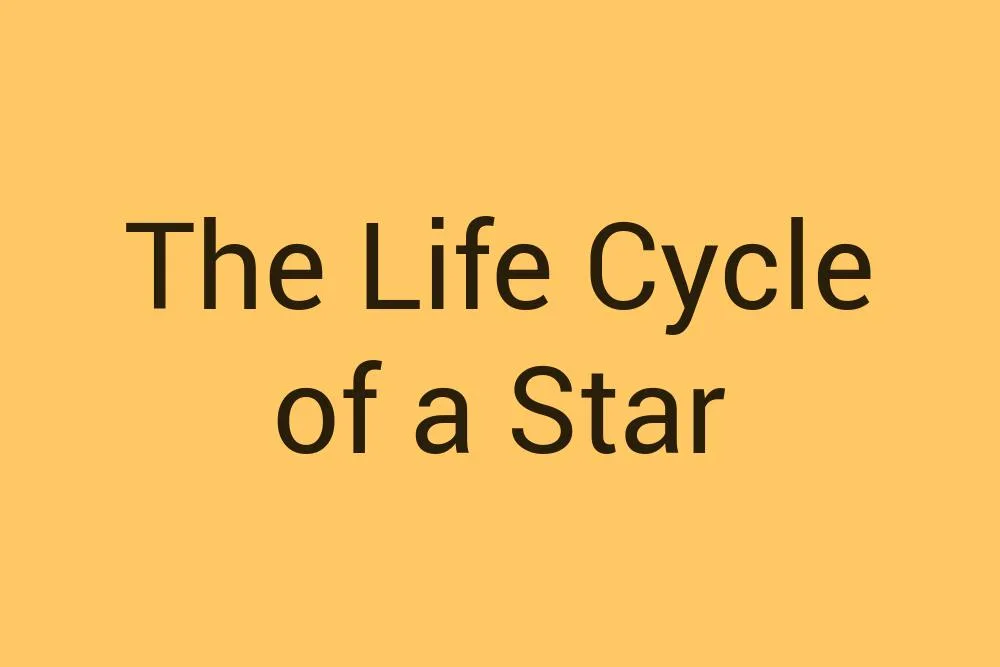 the-life-cycle-of-a-star