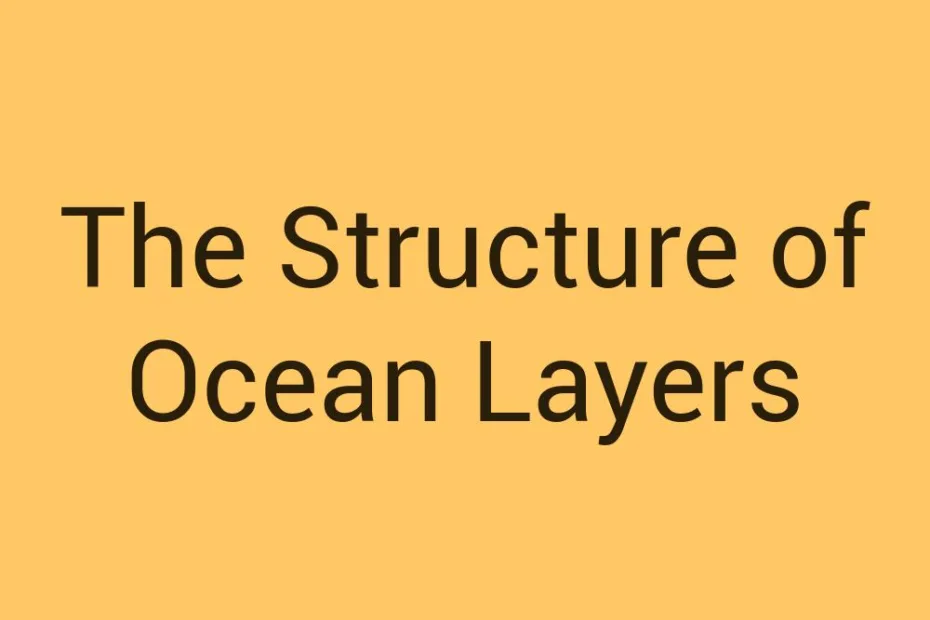 the-structure-of-ocean-layers