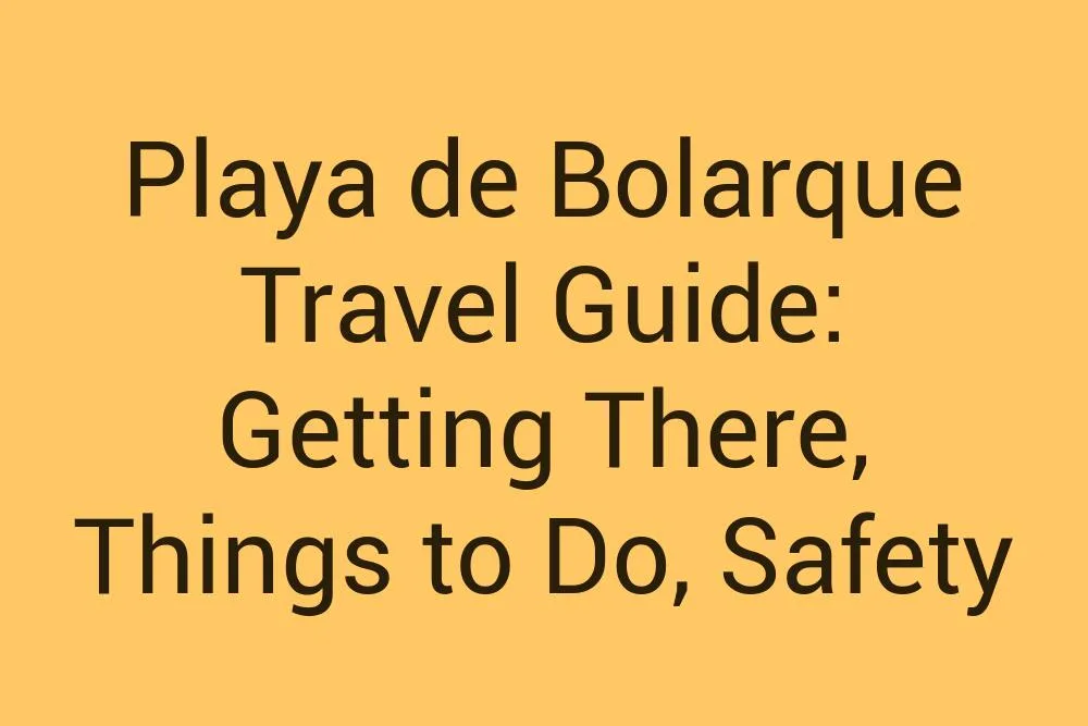 Playa De Bolarque Travel Guide Getting There Things To Do Safety